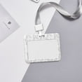 thumbnail image 6 of Cauagu Poodle Dog for ID Badge Holder,Badge Holder with Windows Key Card Work Badge Sleeve for Office/ Factory/ID Credit Cards/Proximity Key Cards, 6 of 7