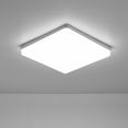 thumbnail image 4 of Leyfeng LEDs Ceiling Light Flush Mounting 48W Square Ceiling Lamp for Kitchen Bedroom Hallway (6500-7000K White Light), 4 of 8