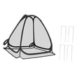 thumbnail image 3 of Cubierta protectora de plantas,Cubierta para plantas de jardín para jardineras y hortalizas,Carpa de malla fina para plantas,protección de plantas,Protección de plantas para, 3 of 8