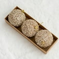 thumbnail image 5 of Horivan Champagne Christmas Ball Ornaments Plastic Shatterproof 24PCS for Tree Decorations Holiday Party Supplies Bulk Home Festive Decor, 5 of 6