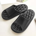 thumbnail image 2 of ibiyuan Open Toe Slippers for Women Black Slides for Women Casual Mens Casual Shoes Non Slip Open Toe Womens Sandals Comfortable Eva Sole, 2 of 5