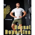 thumbnail image 3 of Playera De Licra Corte Pegado Manga Corta Calidad 401 Gyk, 3 of 8