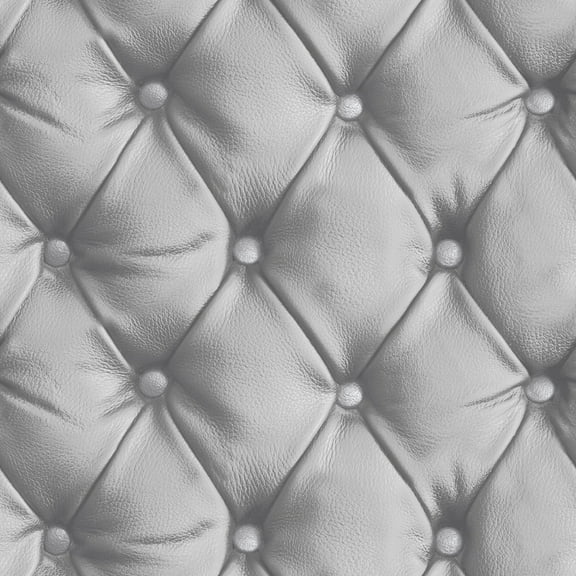 Arthouse Ella Silver Tufted Wallpaper