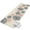 Off-White, variant on Front Door Mat 15.7"x23.6", Boho Pink Cream Non Slip Backing & Low Profile Doormats, Absorbent Muddy Dirt Trapper Door Mats for Front Back Door Entryway All-Weather Geometric Contemporary Art
