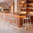 thumbnail image 4 of Set Of 4 Patio Crossback Barstool Outdoor 30", 4 of 9