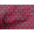 thumbnail image 4 of oneOone Cotton Poplin Fabric Leaves & Paisley Block Print Fabric BTY 42 Inch Wide, 4 of 4