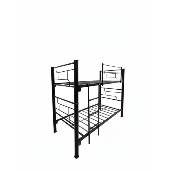 Litera doble individual - Diseño Rehilete color negro