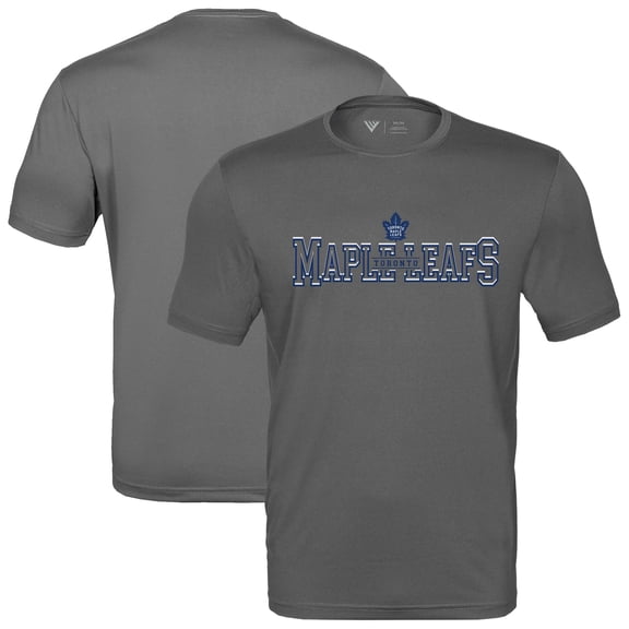 Men's Levelwear  Charcoal Toronto Maple Leafs Anthem Journey Performance T-Shirt