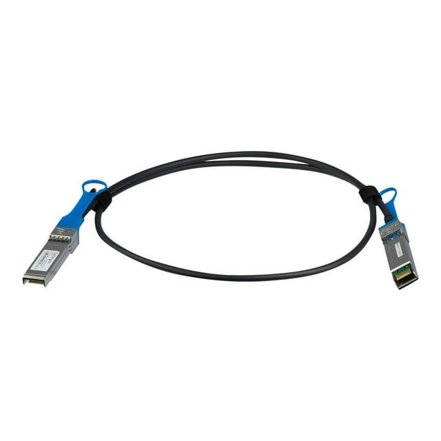 StarTech.com HPE J9281B Compatible 1m 10G SFP+ to SFP+ DAC Twinax, 10 GbE SFP+ Copper DAC 10 Gbps Low Power Passive Mini GBIC/Transceiver Module DAC Firepower 1040, 10 Gbps SFP+ Cable - Lifetime Warranty (J9281BST) - 10GBase direct attach cable - SFP+ latched to SFP+ latched - 3.3 ft - twinaxial - SFF-8431/SFF-8432 - passive - black