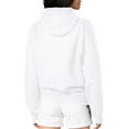 thumbnail image 2 of Women's G-III 4Her by Carl Banks  White Detroit Pistons City Pullover Hoodie, 2 of 3