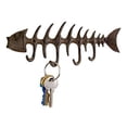 thumbnail image 2 of 1 X Iron Fish Skeleton Key Rack, 2 of 4