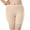 Beige, variant on yunLCZ Slip Shorts for Women Women's Solid Color High Stretch Pants Plus Size Slip Proof Leggings