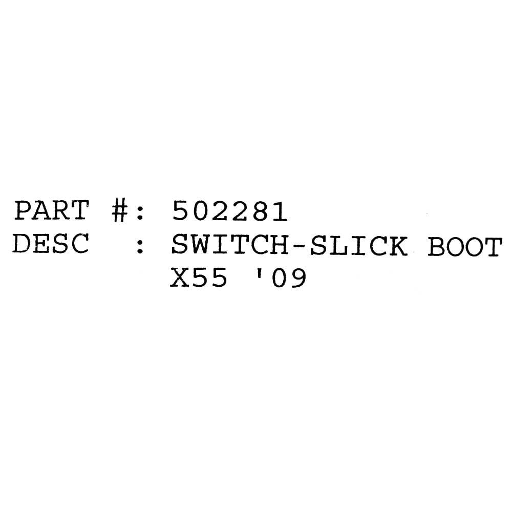 MasterCraft Boat Slick Boot Rocker Switch 502281 | On/Off 3-Spade
