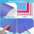 thumbnail image 3 of Uxcell Glitter Cardstock Paper, 250gsm Sparkly Paper 10 pack A4 Dark Blue, 3 of 6