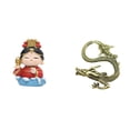thumbnail image 1 of Figura De Resina De Latón, Estatua De La Madre Mazu, Regalo De Cumpleaños Coleccionable, Escultura, Adorno De Mesa Para Chimenea, Dormitorio, Armario, Mini Mascota De Té, Decoración Bonita, 1 of 8
