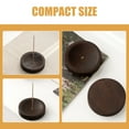thumbnail image 5 of WORGEOUS Wooden Round Incense Stick Holder Incense Burner Holder Incense Holder, 5 of 8