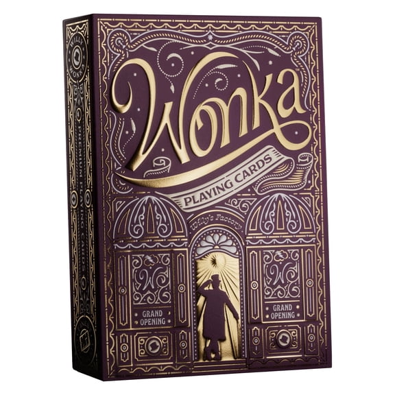 theory11 Wonka Premium Playing Cards, Poker Size Standard Index, Luxury Playing Cards