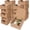 Kraft Brown, variant on 20Pcs Olive Green Gift Boxes with Lids Ribbons 8 x 8 x 4 Inch Bridesmaid Proposal Box with 100pcs Glue Points for Wedding Packaging Present Birthday Christmas Craft Snack Holiday Party Favors