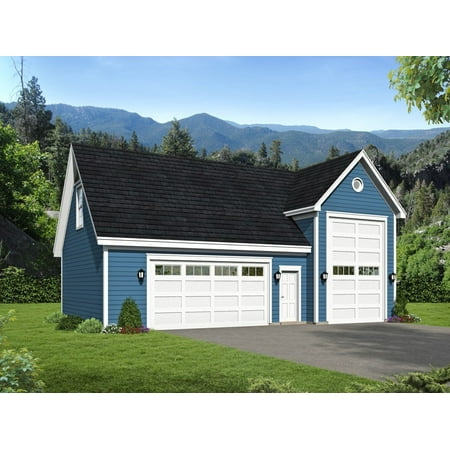 

763-1013: Garage Traditional 0 Bed 0 Bath Luxury Home Plan 0 Sq Ft: Full Blueprints with License to Build by Home Plan Marketplace - Lesuto