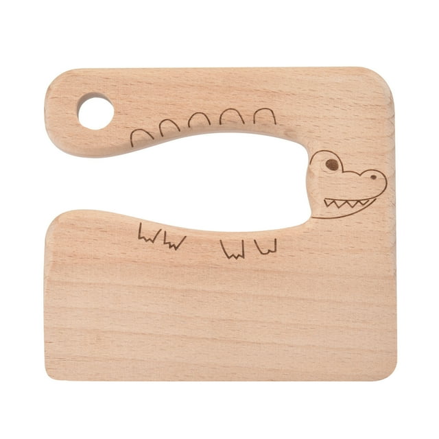 Wooden Kids Knife for Cooking,Kid Safe Knives,Kitchen Toy,Chopper,Vegetable and