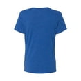 thumbnail image 2 of Ladies' Relaxed Jersey V-Neck T-Shirt - TR ROYAL TRIBLND - M, 2 of 2