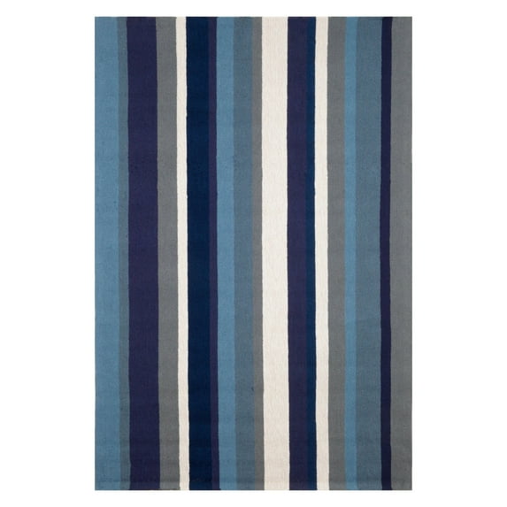 Liora Manne Newport Vertical Stripe Indoor / Outdoor Rugs