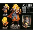 thumbnail image 3 of Figuras de anime de Dragon Ball Gk Samurai Goku Gohan Broly Vegeta Buu Freezer Shahru en postura de pie Colección Modelo Adornos Juguetes, 3 of 5