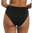 thumbnail image 2 of Freya Jewel Cove High Waist High Leg Swim Brief (7236),2XL,Plain Black, 2 of 4