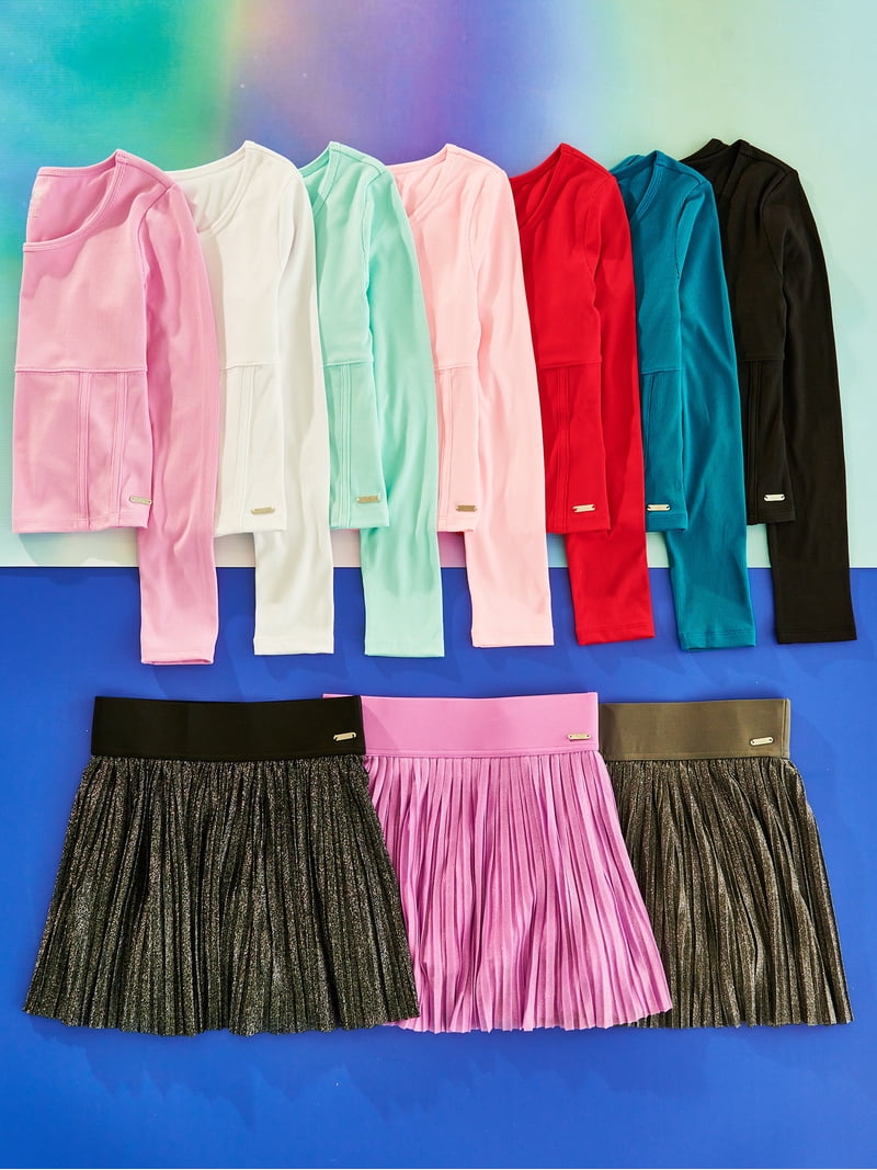 Justice Girls Active Pleated Skirt, Sizes XS - XLP - Walmart.com
