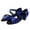 X-49Blue, variant on Children Girls Sandals Soft Sole Non Open Toe Fashionable Comfortable Latin Dance Shoes For Stage Performance,Gold,5-5.5 Years