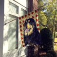 thumbnail image 2 of Caroline's Treasures SS4344CHF Tibétain Mastiff Automne Feuilles Portrait Drapeau Toile, Grand, Multicolore, 2 of 5
