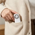 thumbnail image 3 of Portable Handheld Fan,Battery Powered USB Rechargeable Fan Cooling Fans that Blow Cold Air Personal Fan with Power Bank (Black), 3 of 5