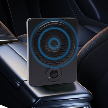 TOOL1SHOoo 8-Inch Car Subwoofer Speaker Power Amplifier Under Seat Subwoofer New