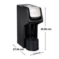 thumbnail image 2 of Cafetera Hamilton Beach FlexBrew Dual para cápsulas y café molido, diseño compacto, 400 ml, acero inoxidable (Reacondicionado), 2 of 8