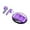 Purple, variant on Earphone wireless, Hwkond Wireless Earbuds Bluetooth Headphones 5.3 Bluetooth Headsets Light-Weight Earphones With Microphone & Charging Case Display For TV Phone PC Laptop, White, Up To 60% Off
