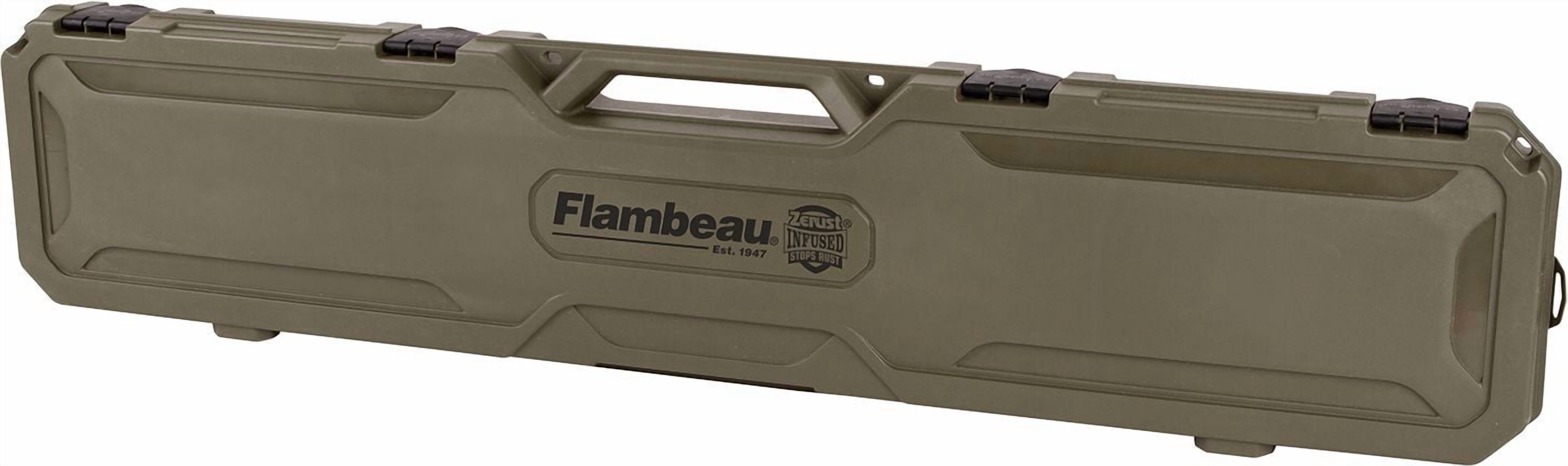 Flambeau Outdoors, 50.5 inches Long Zerust Infused Gun Case, Green, Plastic, 6464FZ
