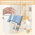 thumbnail image 6 of Rice Storage Container, Airtight Food Storage Cereal Flour Dispenser with Pouring Spout & Measuring Cup, Kitchen Plastic Clear Dry Food Storage Bin for Grain Oatmeal Snacks Pet Dog Food, 6 of 9