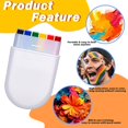 thumbnail image 2 of Rainbow 6-Color Face Paint Stick, Washable Pride Face Body Paint Makeup Marker for Gay Pride Parades, Pride Month, Festivals, Cosplay & Parties(2pcs)Q, 2 of 7