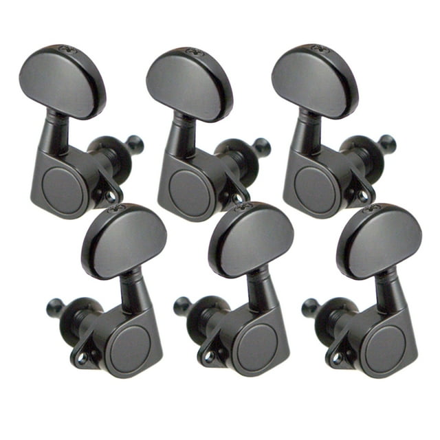 Esquirla 6 Pièces Guitare Acoustique / Électrique Scellée Gauche + Droite Tuning Pegs Tuners Machine