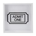 thumbnail image 2 of Shadow Box, Travel Adventure Archive Shadow Box for Memories Small Shadow Box Ticket Box 29CM Ticket Stub Memory Loading Shadow Keepsake Box with Slot for Picture, 2 of 7