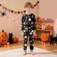 thumbnail image 2 of Leey-World Girls Halloween Pajamas Kids Long Sleeve Pajamas Girls Toddler Baby Boys Girls Pajamas Set Roundneck Long Sleeve Snug Fit Sleepwear Pjs, 2 of 9