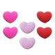 thumbnail image 2 of 6 piezas de silicona tenis de tenis amortiguadores de vibración de la forma del corazón amortiguadores de silicona, 2 of 5