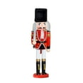 thumbnail image 2 of 2x Decoraciones Cascanueces Figura Figura Marioneta Juguete Para Fiesta Regalos De Escritorio Fernando soldado cascanueces, 2 of 8