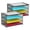 Pack of 2, variant on 3 Tier Green Letter Tray Paper Organizer With Handle Mesh Desk Sorter File Rack Shelves