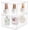 Clear, variant on PETGLE 2 Pack Stackable Makeup Organizer - 4.5'' Tall Acrylic Cosmetic Display Case - Clear Plastic Storage Bins For Vanity, Under Cabinets, Pantry Organization