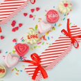 thumbnail image 3 of Caja de dulces de 10 piezas con cintas para Navidad, decoración de dulces, galletas de Chocolate, regalo de fiesta, cajas de embalaje de papel de boda, 3 of 4