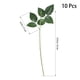 thumbnail image 3 of OUNONA - 10 tallos de alambre floral con hojas, alambre para manualidades, alambre para arreglos florales, tallos de rosas artificiales (verde), 3 of 6