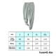 thumbnail image 3 of Pantalones Joggers de Lana Qarigey para Mujer Sherpa Elásticos y Elegantes Verde XL, 3 of 5