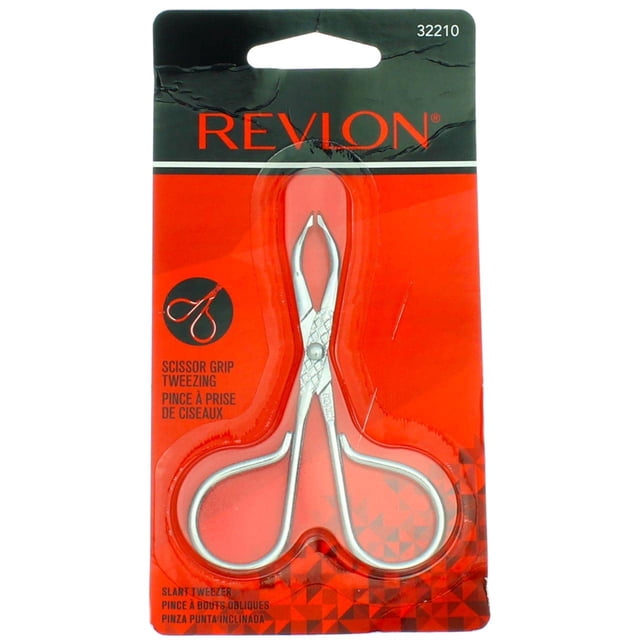 Pinzas Revlon Perfectweeze con punta inclinada, paquete de 3