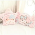 thumbnail image 2 of Kawaii Sanrio My Melody Japanese Cute Cartoon Little Twin Star Plush Doll Soft Stuffed Sweet Hand Warmer Pillow Room Decoration, 2 of 10